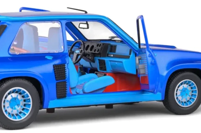 RENAULT 5 TURBO BLEU OLYMPE 1981