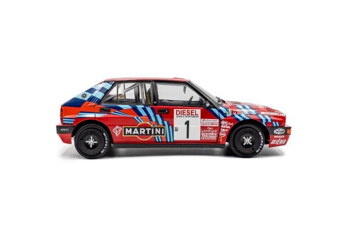 LANCIA DELTA HF INTEGRALE RED #1 M.BIASION / T.SIVIERO RALLY SAN