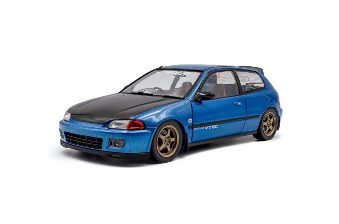 HONDA CIVIC (EG6) SOLIDO  WORKS COBALT BLUE PEARL 1991