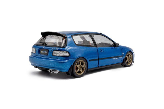 HONDA CIVIC (EG6) SOLIDO  WORKS COBALT BLUE PEARL 1991
