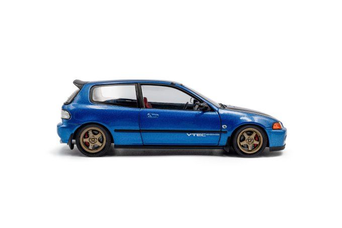 HONDA CIVIC (EG6) SOLIDO  WORKS COBALT BLUE PEARL 1991