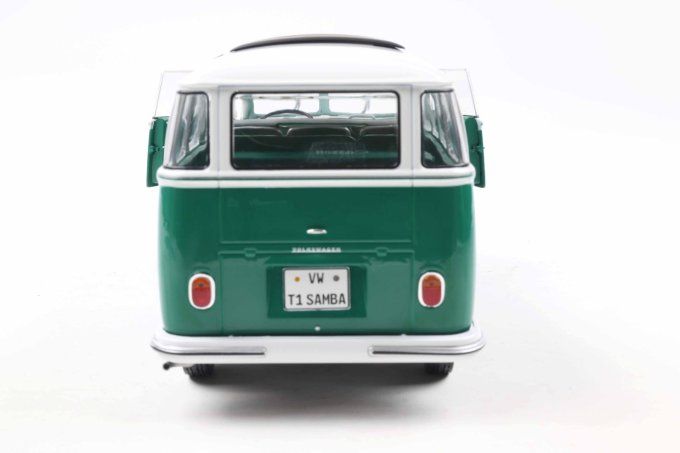 VOLKSWAGEN T1 SAMBA GREEN / WHITE 1962