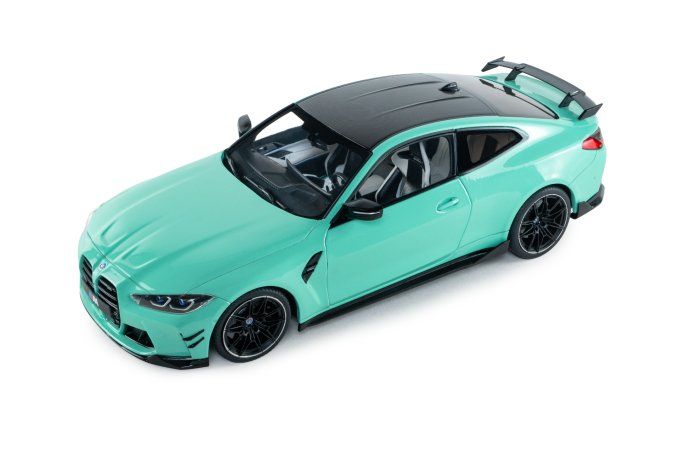 BMW M4 PERFORMANCE PARTS – SOLIDO WORKS TURQUOISE – 2025