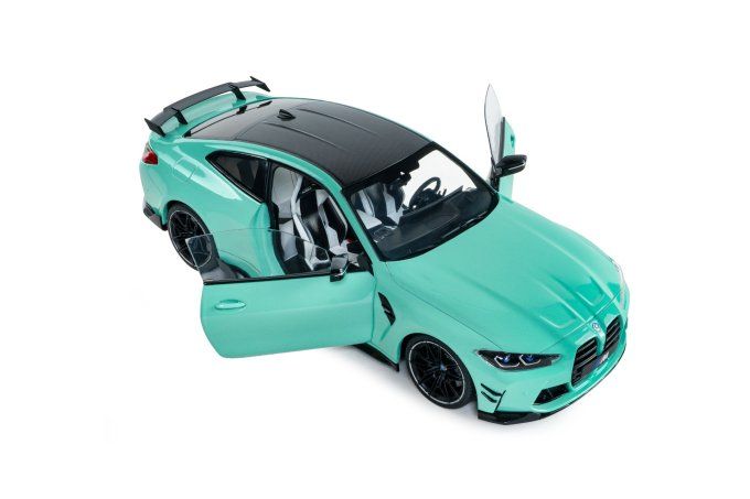 BMW M4 PERFORMANCE PARTS – SOLIDO WORKS TURQUOISE – 2025