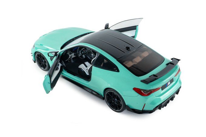 BMW M4 PERFORMANCE PARTS – SOLIDO WORKS TURQUOISE – 2025