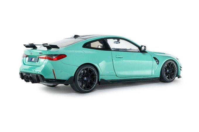 BMW M4 PERFORMANCE PARTS – SOLIDO WORKS TURQUOISE – 2025