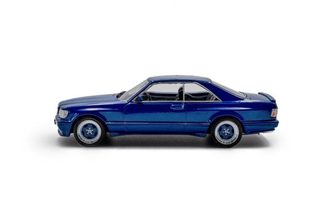 MERCEDES-BENZ 560 SEC AMG  WIDEBODY LINARITE BLUE PEARL  1990