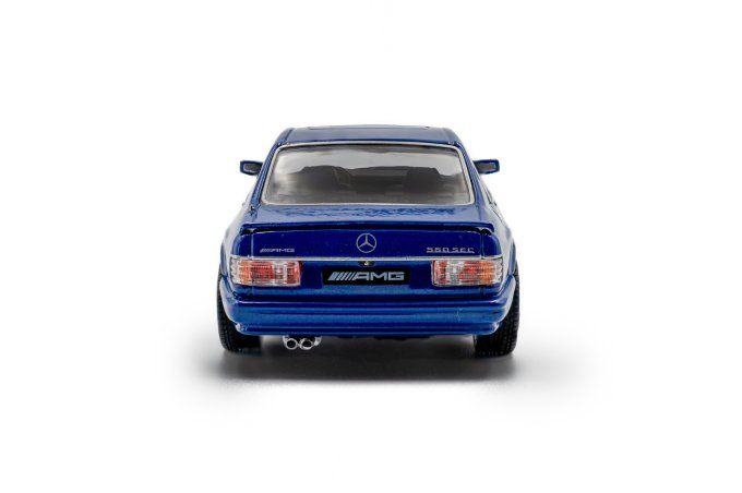 MERCEDES-BENZ 560 SEC AMG  WIDEBODY LINARITE BLUE PEARL  1990
