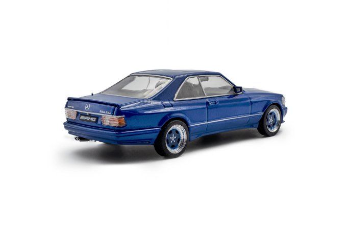 MERCEDES-BENZ 560 SEC AMG  WIDEBODY LINARITE BLUE PEARL  1990