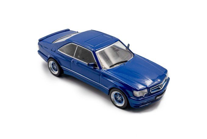 MERCEDES-BENZ 560 SEC AMG  WIDEBODY LINARITE BLUE PEARL  1990