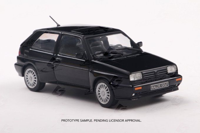 VOLKSWAGEN GOLF RALLY  BLACK 1989