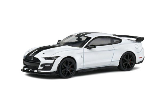 Shelby Mustang GT500 Stripes Black – White/Black Stripes