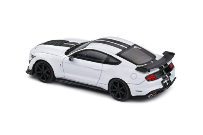 Shelby Mustang GT500 Stripes Black – White/Black Stripes