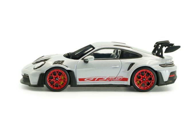 Porsche 911 (992) GT3 RS – Ice Grey Metallic w/Pyro Red – 2023
