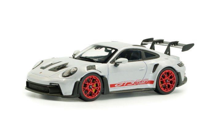 Porsche 911 (992) GT3 RS – Ice Grey Metallic w/Pyro Red – 2023