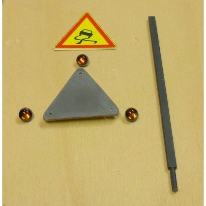 Panneau de chantier lumineux