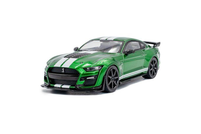 Shelby Mustang GT500 – Eruption Green Metallic w/White Stripes – 2020