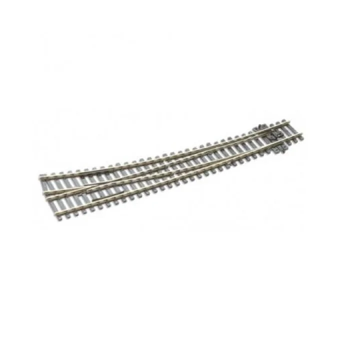 Aiguillage courbe à droite Peco SL86 Insulfrog 258 mm code 100 - R 1524 & 762 mm - HO 1/87