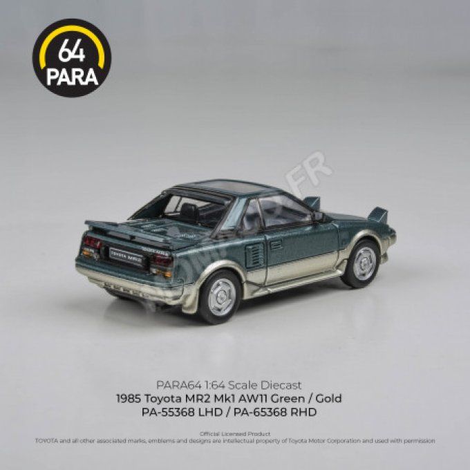 TOYOTA MR2 MK1 1985 VERT/OR