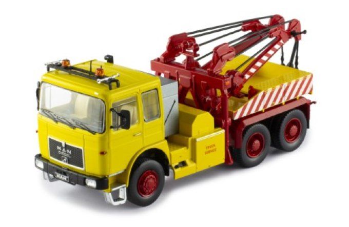 MAN F8 26.281 VEHICULE DEPANNEUR JAUNE