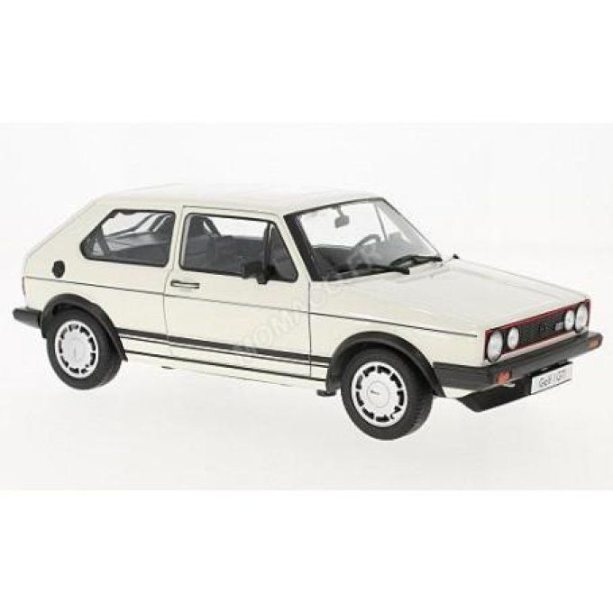 VW GOLF 1 GTI 1982 BLANC