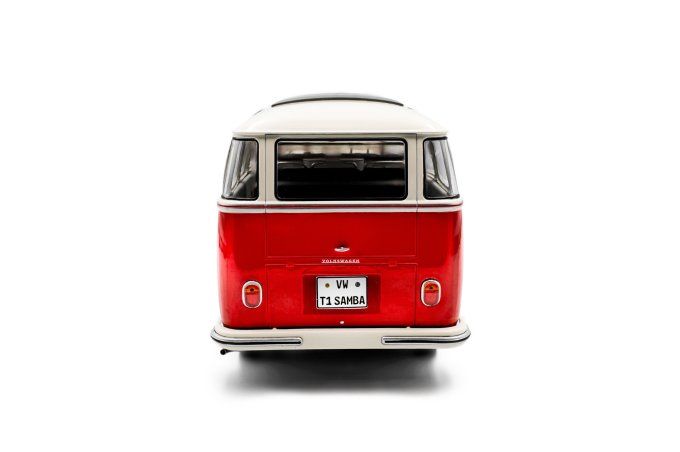 VOLKSWAGEN T1 SAMBA RED /  WHITE 1962