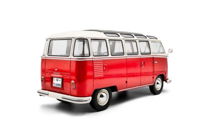VOLKSWAGEN T1 SAMBA RED /  WHITE 1962