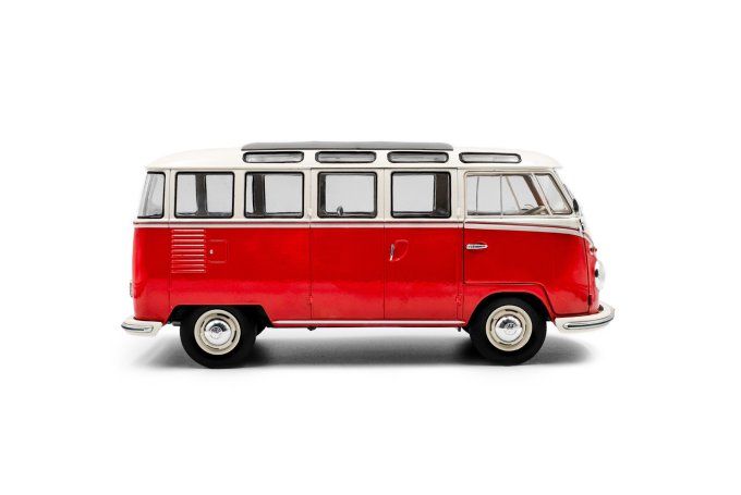 VOLKSWAGEN T1 SAMBA RED /  WHITE 1962